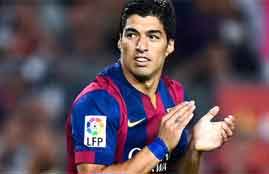 هدف سواريز فى أبويل 