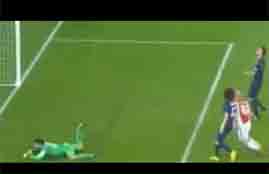 هدف أياكس في باريس سان جيرمان