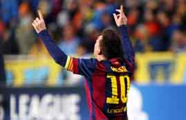 رباعية برشلونة فى أبويل نيقوسيا