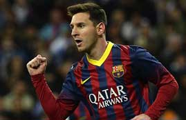 هاتريك ميسي في أبويل