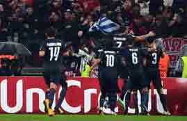 هدف أوليمبياكوس في يوفنتوس