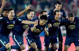 ركلات الجزاء لمباراة المغرب التطوانى واوكلاند