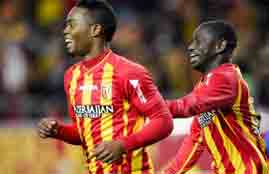 هدفا لانس فى مرمى نيس