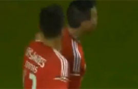 هدف فوز بنفيكا على جل فيسنتي