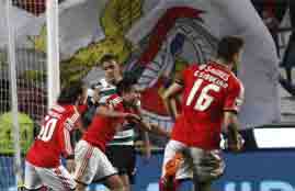 هدفا بنفيكا في سبورتينج لشبونة