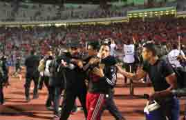 أحداث ما بعد لقاء الأهلي والصفاقسي