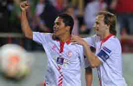 هدفا اشبيلية فى مرمى فالنسيا