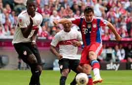 هدف فوز بايرن ميونيخ فى شتوتجارت