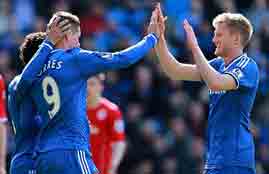 اهداف مباراة كارديف سيتى وتشيلسى