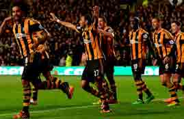 هدف هال سيتى الثانى فى ارسنال