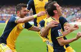 هدفا مباراة برشلونة واتلتيكو مدريد