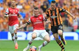 ملخص مباراة أرسنال وهال سيتى