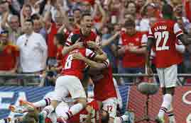 أهداف لقاء ارسنال وهال سيتي