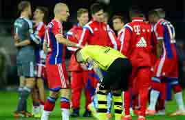 ملخص لقاء بروسيا دورتموند وبايرن ميونيخ