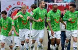 ثنائية هانوفر96 فى نورنبيرج