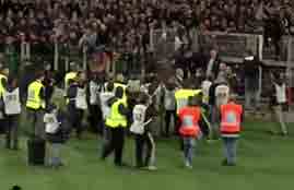 أحداث مؤسفة في لقاء فيورنتينا ونابولي