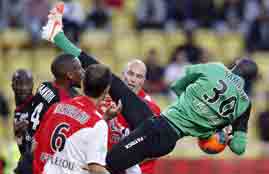 هدفا موناكو وجوينجامب