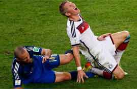 مينى ماتش الأرجنتين والمانيا