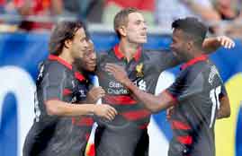 هدف فوز ليفربول فى أوليمبياكوس  