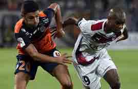 هدف بوردو فى مونبيليه