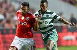 هدفا لقاء بنفيكا وسبورتينج لشبونة