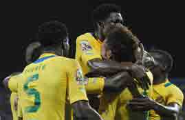 هدف الجابون فى أنجولا