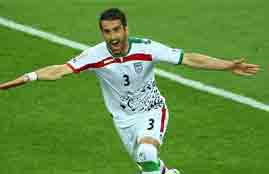 هدفا إيران فى البحرين