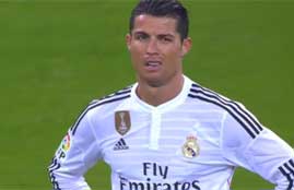 هدف رونالدو فى اتلتيكو مدريد