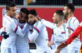 هدفا ليون فى لانس