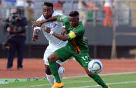 هدف التعادل للكونغو الديمقراطية فى زامبيا