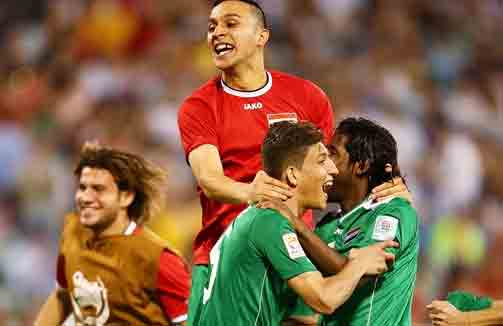 ركلات الجزاء الترجيحية لمباراة ايران والعراق