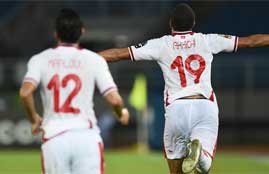 هدفا لقاء تونس والكونغو الديمقراطية