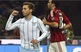 هدف لاتسيو في ميلان