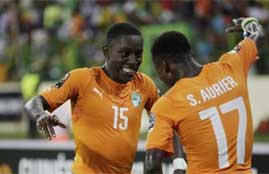 هدف فوز كوت ديفوار فى الكاميرون