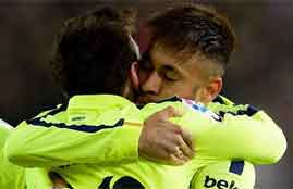 هدف نيمار فى اتلتيكو مدريد