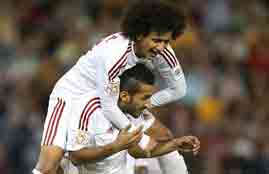 أهداف مباراة العراق والإمارات