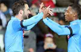 أهداف مباراة تشيزينا ونابولي