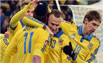 هدفا اوكرانيا في سلوفينيا