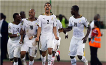 هدفا غانا في مرمى جزر القمر