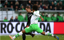 هدفا مباراة فولفسبورج وهامبورج