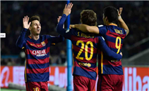 ثلاثية برشلونة في مرمي ريفير بليت