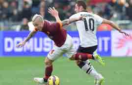 ملخص مباراة روما وبارما