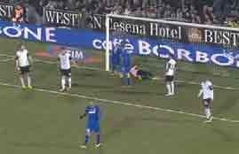 أهداف مباراة تشيزينا ويوفنتوس