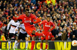 هدف فوز ليفربول فى بيشكتاش