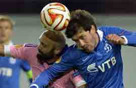 أهداف مباراة دينامو موسكو واندرلخت