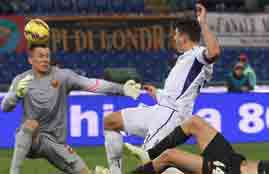 هدفا فيورنتينا في روما