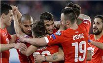 ثلاثية سويسرا فى مرمى استونيا