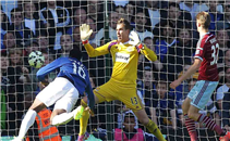 أهداف مباراة وستهام يونايتد وايفرتون