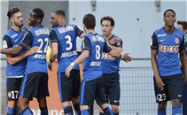 هدف موناكو في مرمي لوريان