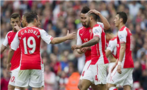 أهداف مباراة ارسنال وويست بروميتش